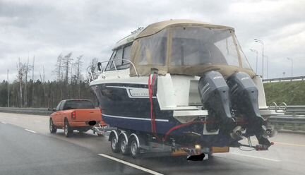 Перевозка лодок катеров и яхт по рф. Негабарит