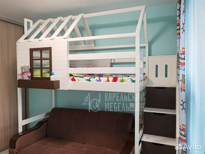 Кровать Чердак-терем