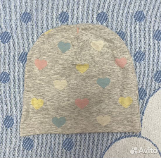 Панама для девочки и шапочка на 1-1.5 года
