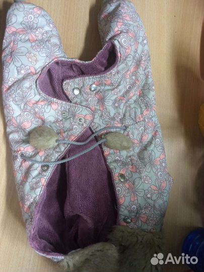 Комбинезон для собак зимний