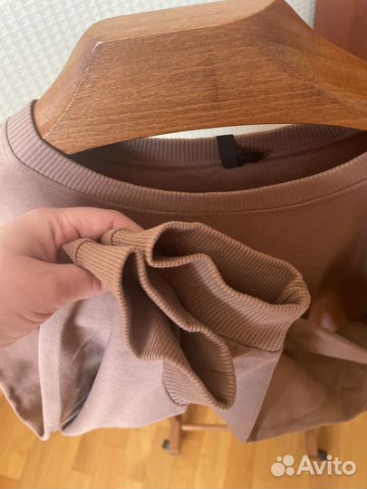 Свитшот коричневый defacto woman размер L