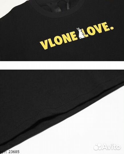 Футболка Vlone Черная