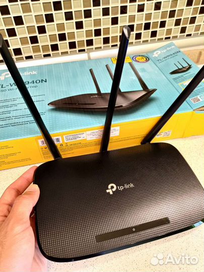 Wifi роутер tp-link N450 (TL-WR940N) Wi-Fi
