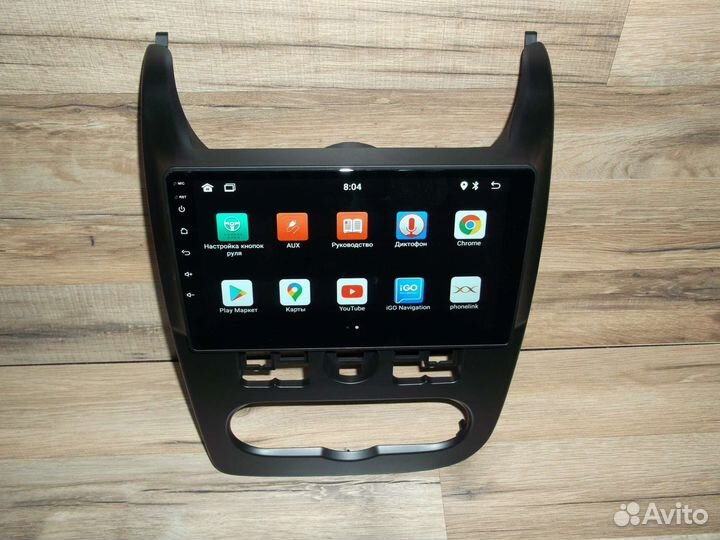 Магнитола на Лада Ларгус Андроид большой экран