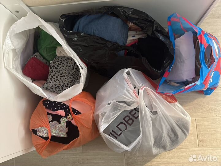 Вещи на девочку пакетом 5-6 лет