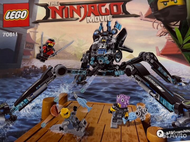Lego Конструктор lego ninjago 70611 Водяной робот
