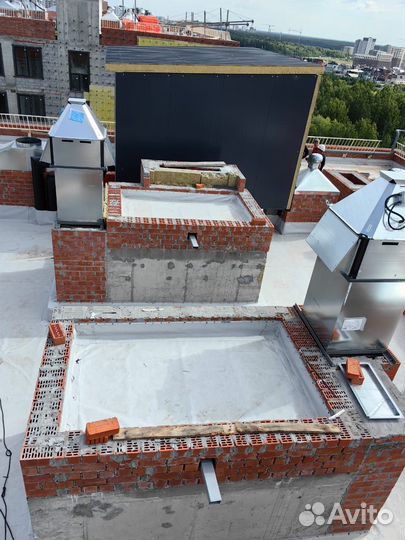 Монтаж кровельной мембраны