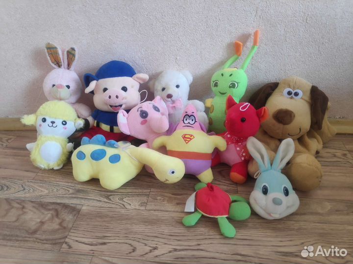Мягкие игрушки пакетом