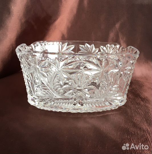 Салатники хрустальные времен СССР