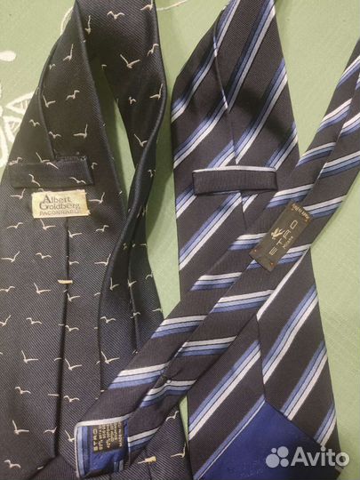 Галстуки брендовые б/у