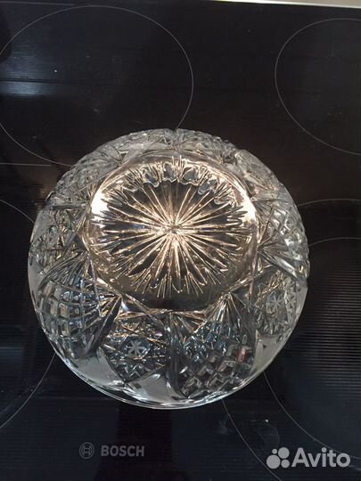 Ваза хрусталь