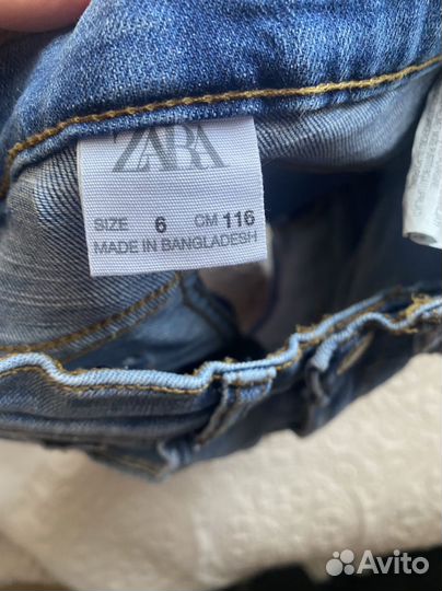 Джинсовые шорты zara