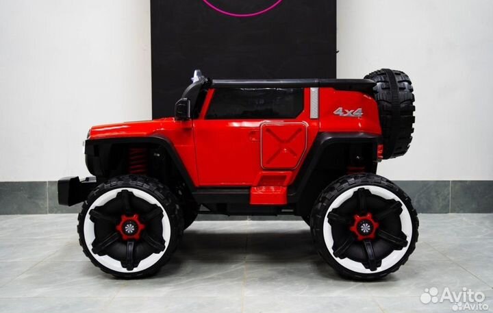 Большой двухместный Электромобиль Джип