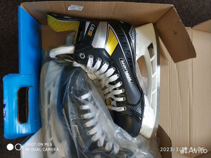 Хоккейные коньки bauer supreme s37 sr