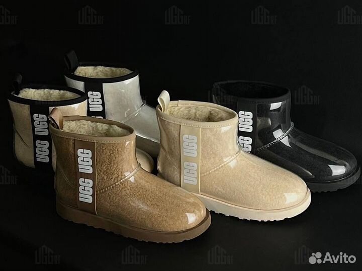 Силиконовые Угги Ugg Classic Clear Mini