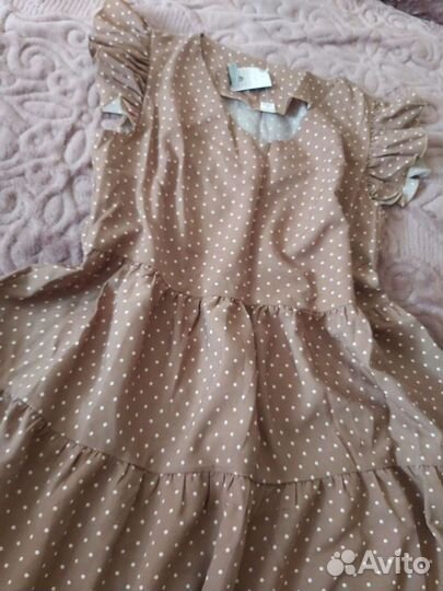 Платье в горошек