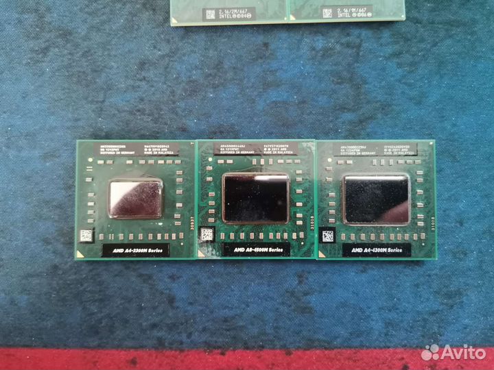 Процессоры intel, amd для ноутбуков и пк