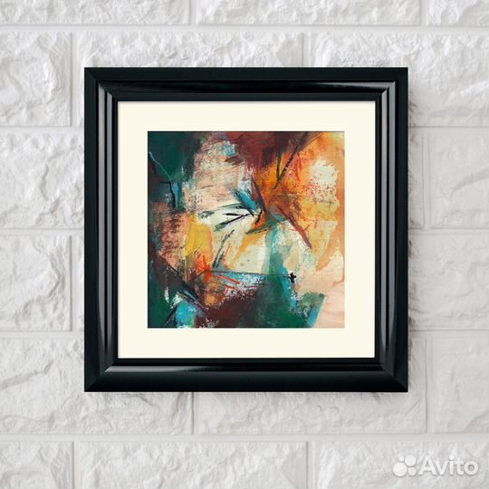 Картина интерьерная абстракция 