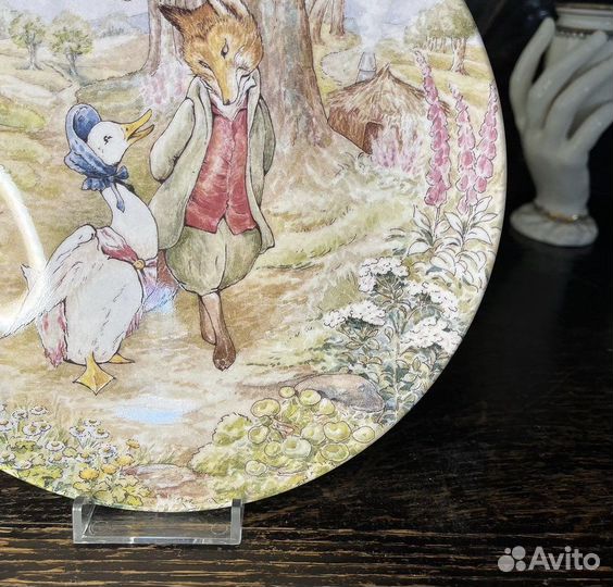 Тарелка Wedgwood серия кролик Питер