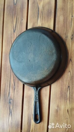 Чугунная коворода с ручкой СССР