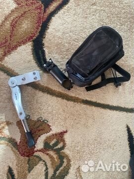 Вынос руля, подножка, велосумка