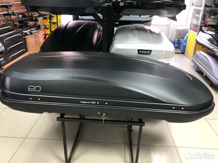 Автобокс багажник на крышу Renault Duster