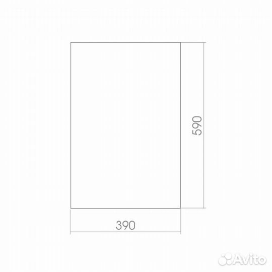 Зеркало mixline 525023 Хром