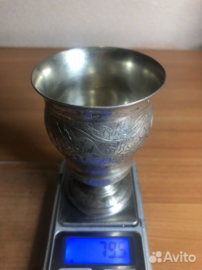 Стопа серебряная