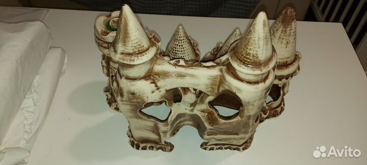 Замки, фильтры и Грунт для аквариума голубой