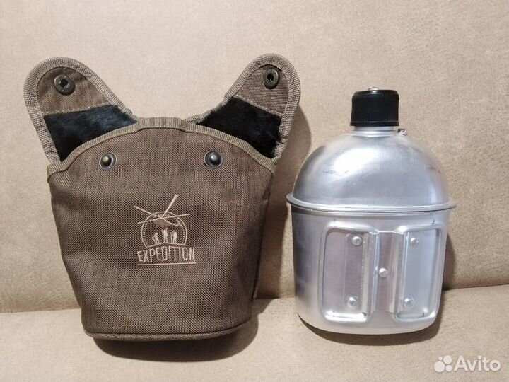 Фляга алюминиевая 