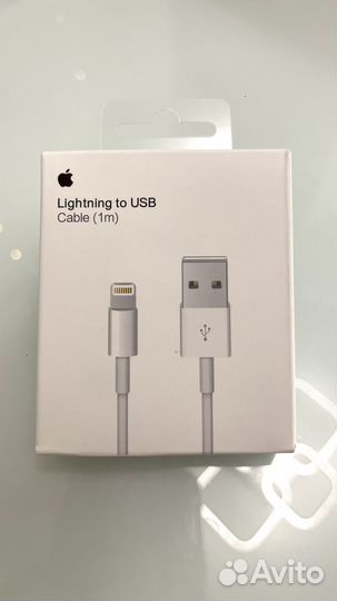 Кабель Apple USB-A / Lightning, 1м