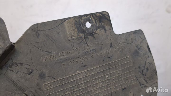 Защита арок (подкрылок) Chevrolet Captiva, 2016