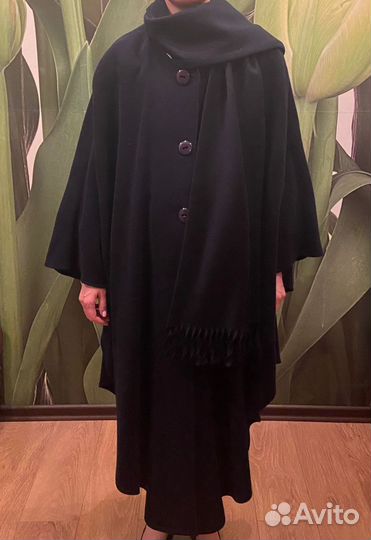 Пальто пончо