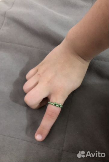 Кольцо из бисера