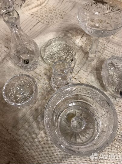 Редкий по дизайну Чешский хрусталь