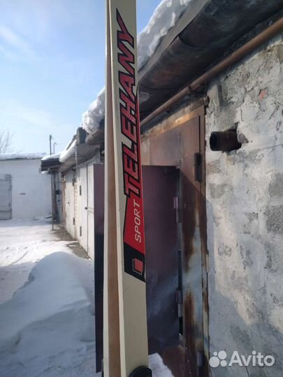 Лыжи детские деревянные