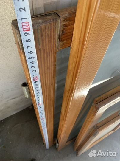 Окна деревянные двойные стёкла