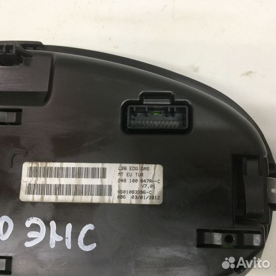 Панель приборов Рено Флюенс 2012г