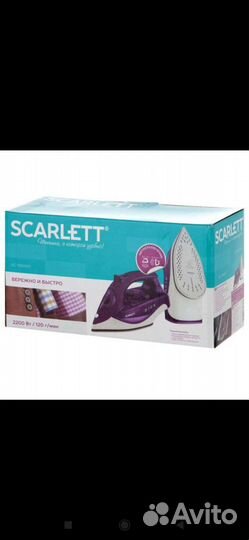 Утюг Scarlett новый
