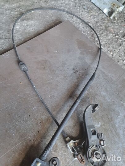 Механизм ручника а сборе Mercedes W203