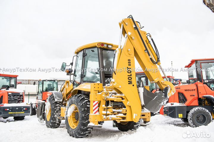 Экскаватор-погрузчик Molot 888, 2023