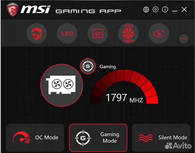 Видеокарта MSI GeForce GTX 1050 Ti gaming X 4 gb