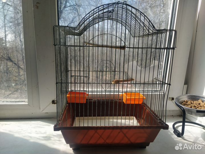 Клетка для птиц б/у