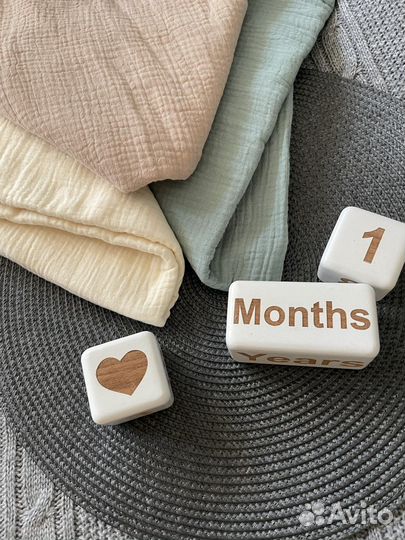 Муслиновые пеленки новые