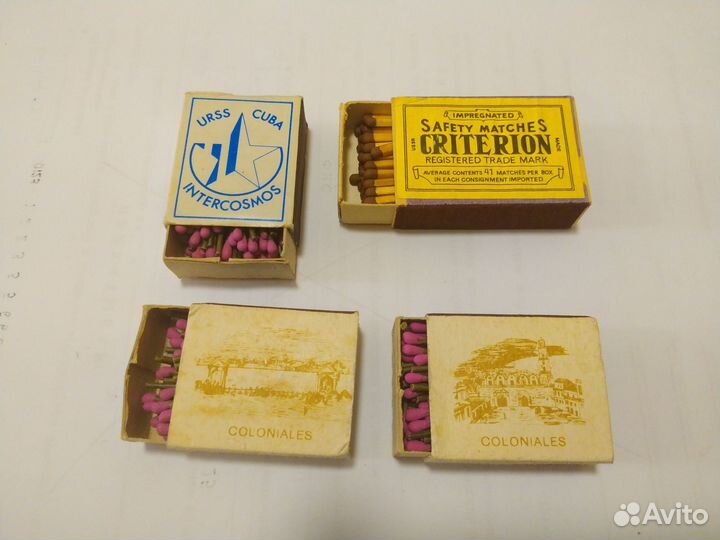 Спички коллекционные
