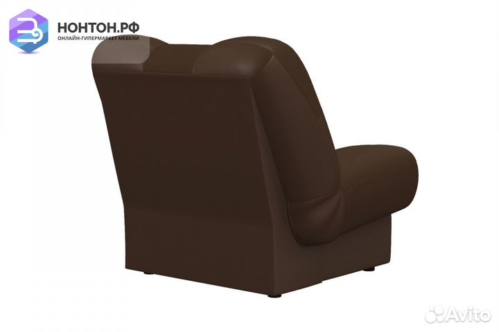 Кресло книжка Вега-18 коричневое