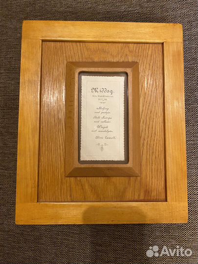 Альбом для открыток и фото натуральное дерево