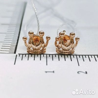 Золотые серьги