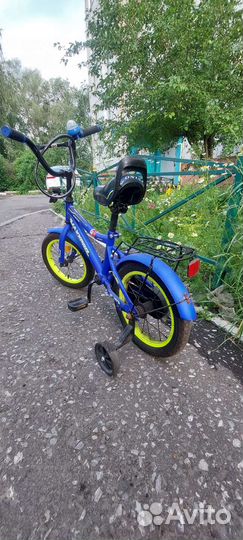 Детский велосипед,диаметр 14