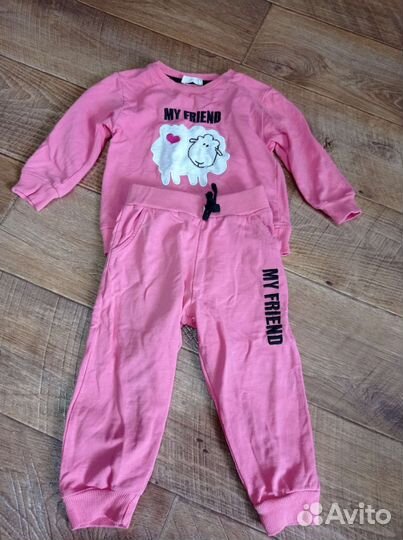 Детские вещи на девочку пакетом от 1 мес. до 2 лет